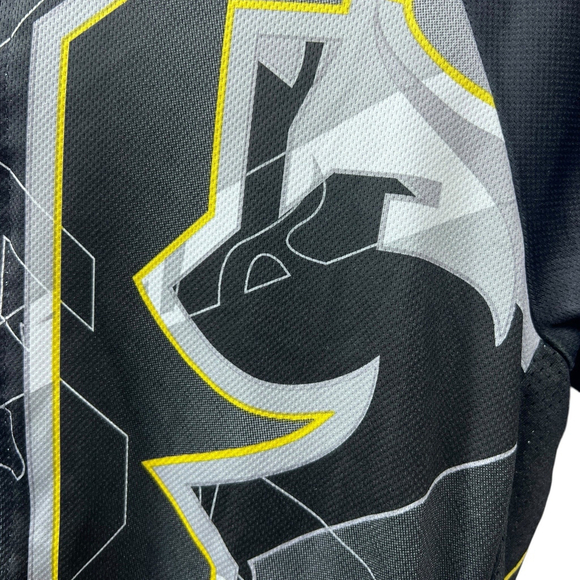 Cannondale Cycling Jersey Men’s Medium Black Yellow Graphic Chrono Race Fit USA - Picture 3 of 11